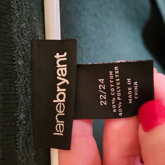 Hunter Green top from Lane Bryant - Picture 2 of 4